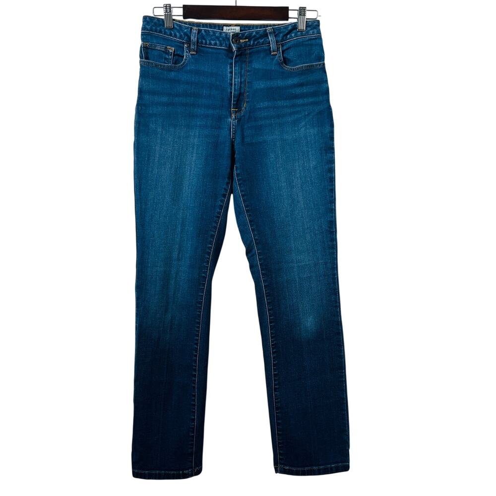 L.L. Bean Jeans Women's Size 10 Blue Classic Fit High Rise Straight Leg Denim
